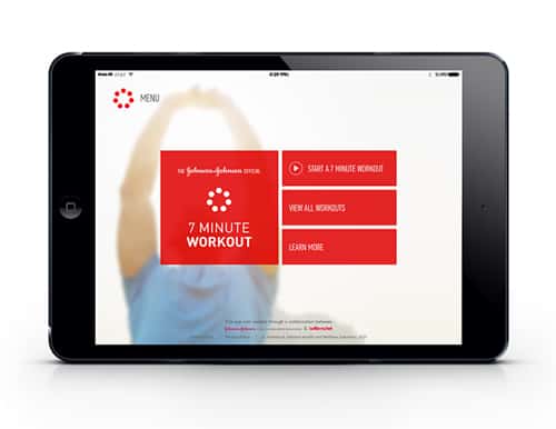 The Johnson & Johnson Official 7 Minute Workout App