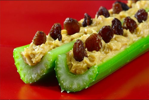 Celery Peanut Butter Boat