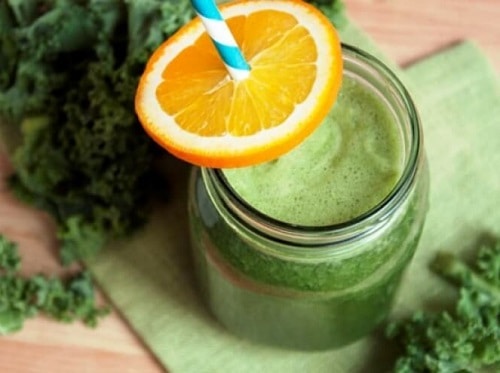 citrus kale juice