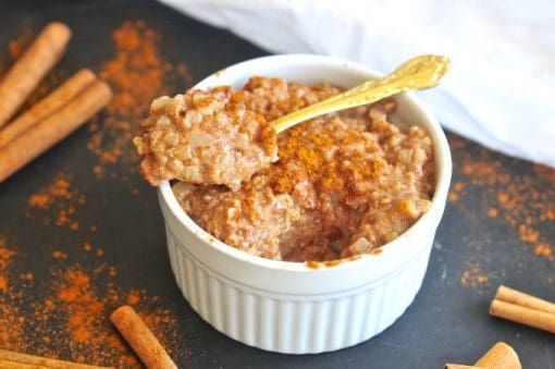 cauliflower rice pudding