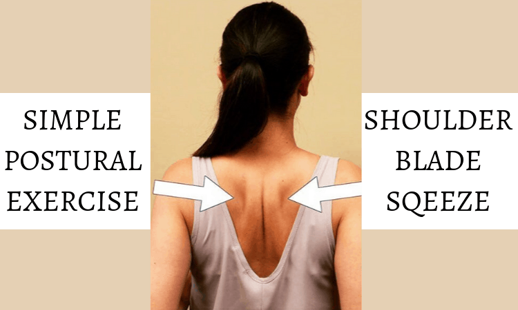 shoulder blade squeeze