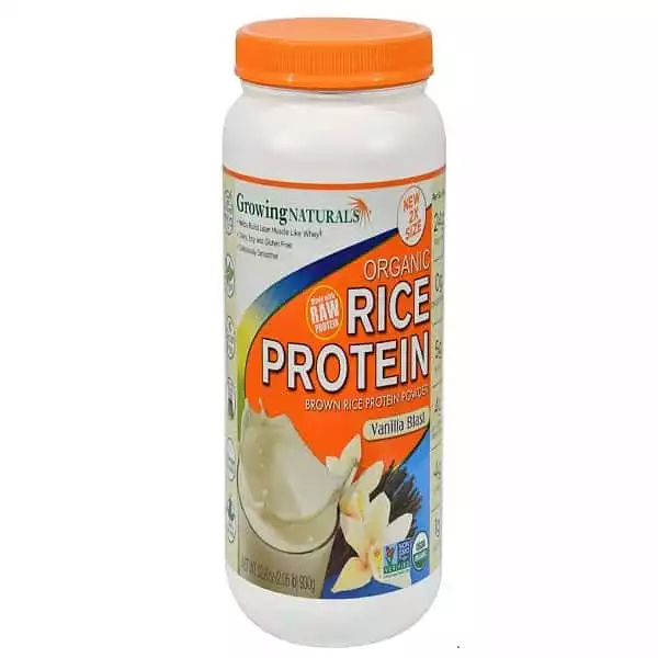 Growing Naturals Organic Rice Protein Powder