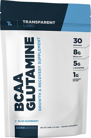 transparent labs bcaa glutamine natural aminos