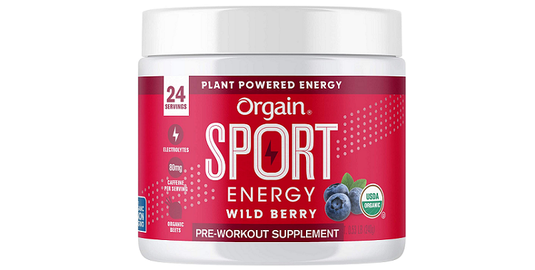 Organic Sport Energy Pre-Workout