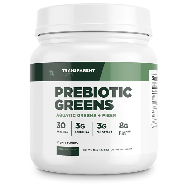 Transparent Labs Prebiotic Greens