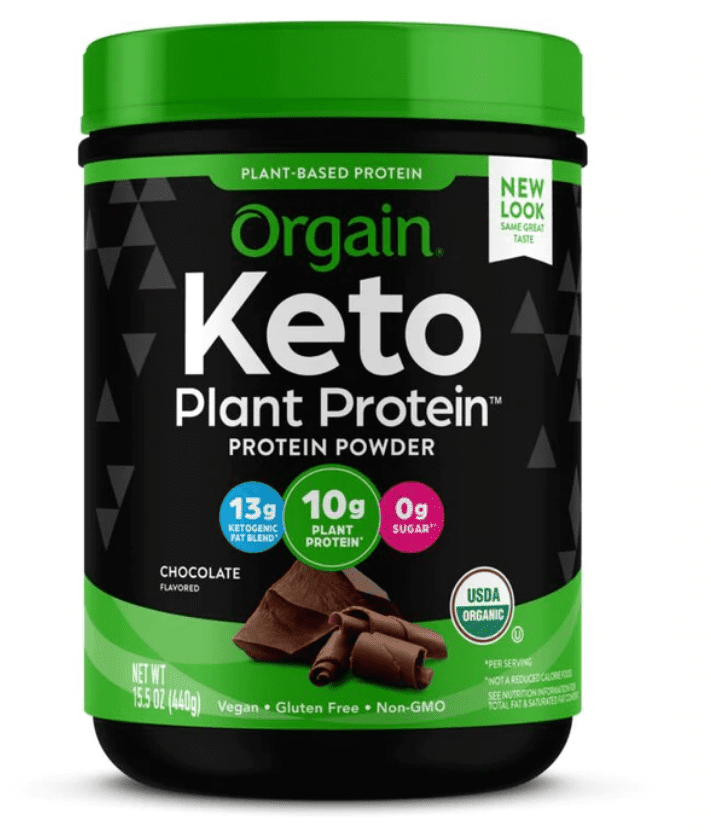 Orgain Plant Protein Organic Keto-genic Protein Powder