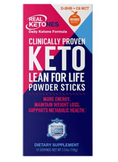 Real Ketones Lean for Life Powder Sticks