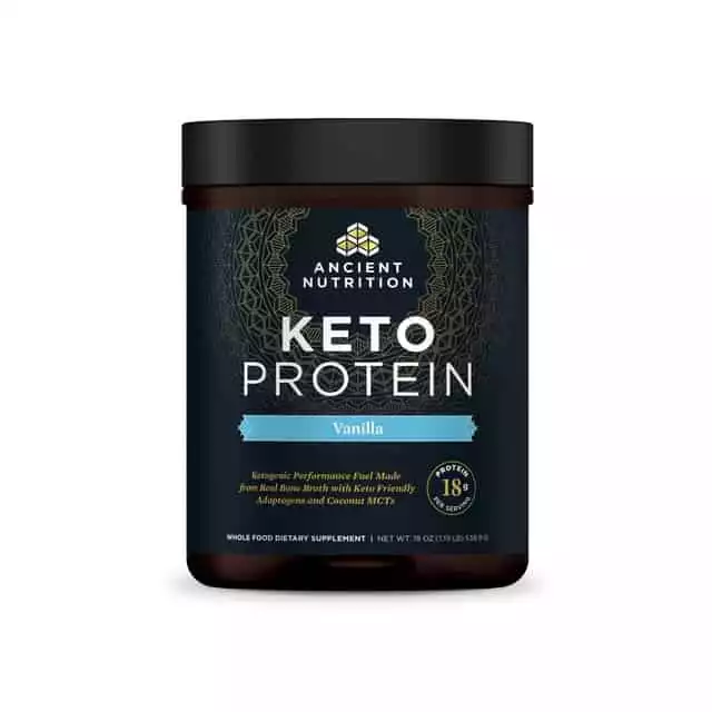 Keto Protein Powder Vanilla | Ancient Nutrition