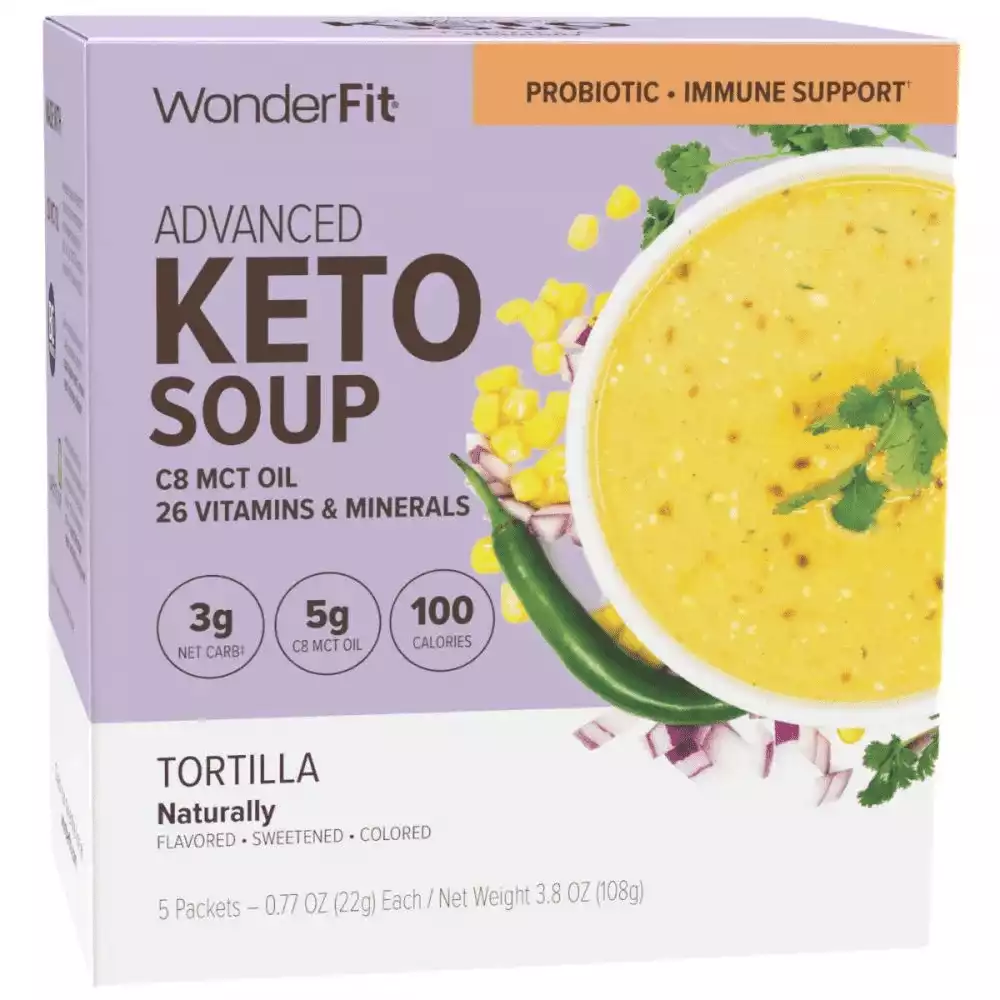 WonderFit Keto Tortilla Soup | DietDirect