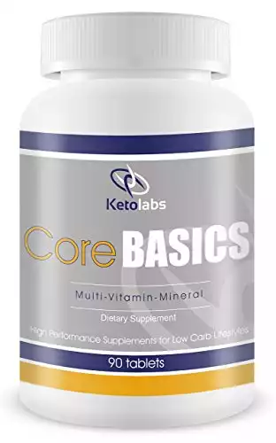 Ketolabs Core Basics Daily Multivitamin Mineral Supplement