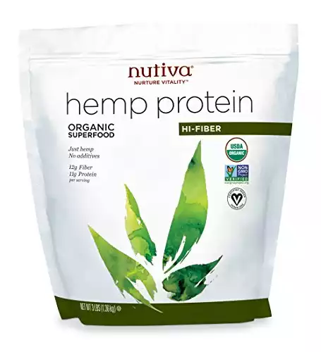 Nutiva Organic Cold-Pressed Raw Hemp Seed Protein | Amazon