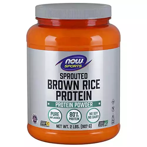 NOW Sports Nutrition Sprouted Brown Rice Protein