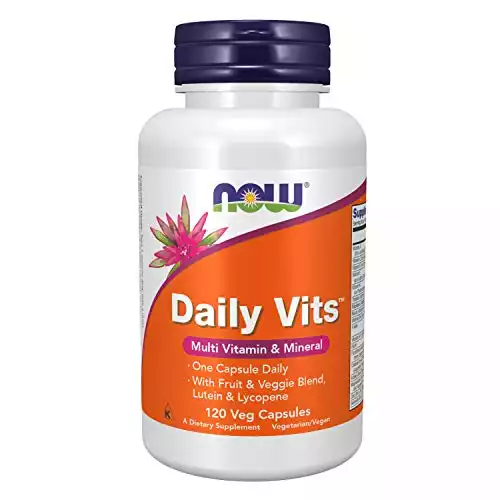 NOW Supplements, Daily Vits with Fruit & Veggie Blend