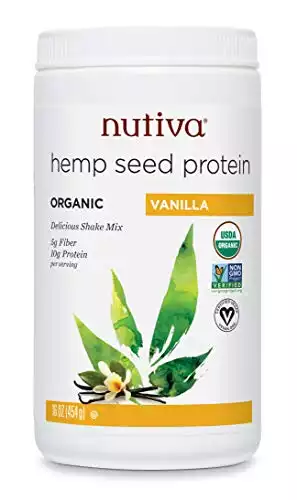 Nutiva Organic Cold-Pressed Hemp Seed Protein Powder