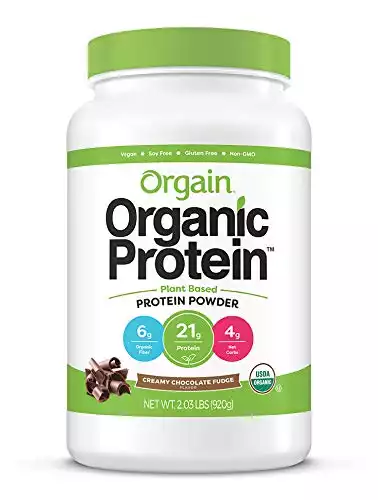 Orgain Organic Plant Based Protein Powder