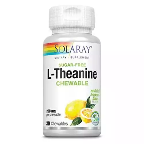 Solaray L-Theanine Chewable Supplement