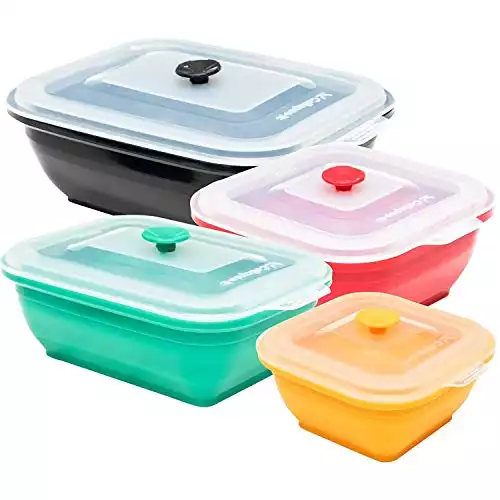 Collapse-it Silicone Food Storage Containers