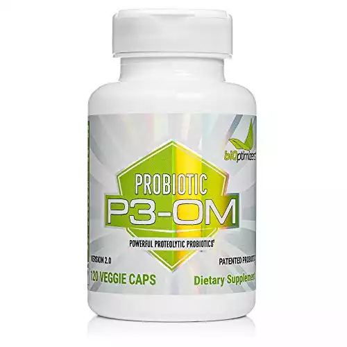 BiOptimizers P3-OM - Probiotic and Prebiotic Supplement