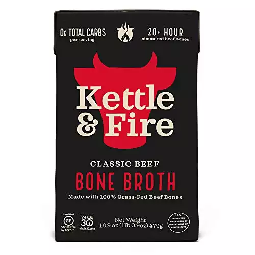 Beef Bone Broth Soup by Kettle and Fire