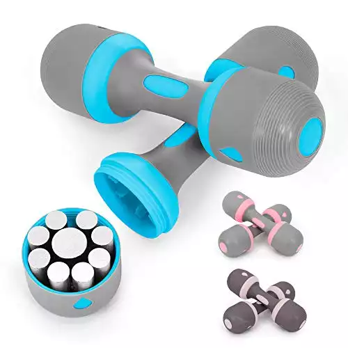 Set of 2 Adjustable Dumbbell Weight Pair | Amazon