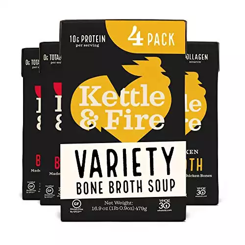 Bone Broth Beef and Chicken by Kettle and Fire