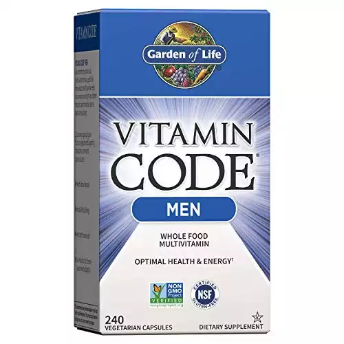 Garden of Life Vitamin Code Whole Food Multivitamin