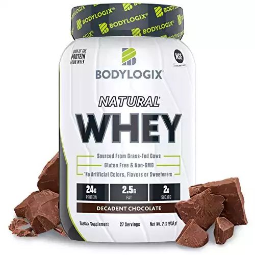 Bodylogix Natural Grass-Fed Whey Protein Powder | Amazon