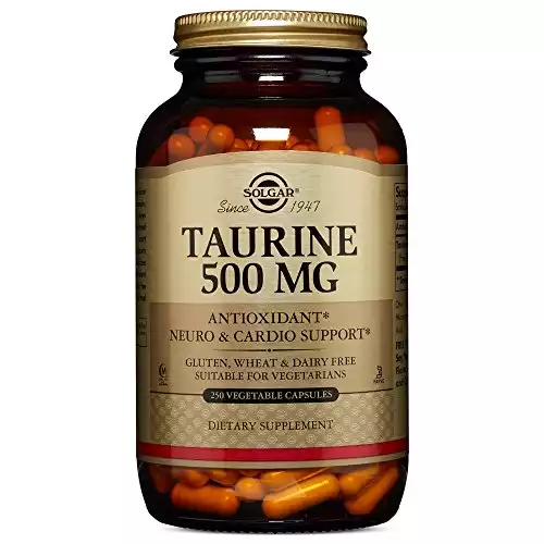 Solgar Taurine Vegetable Capsules