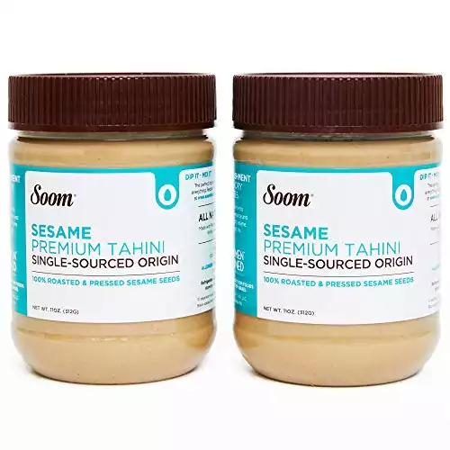 Soom Foods Pure Ground Sesame Tahini