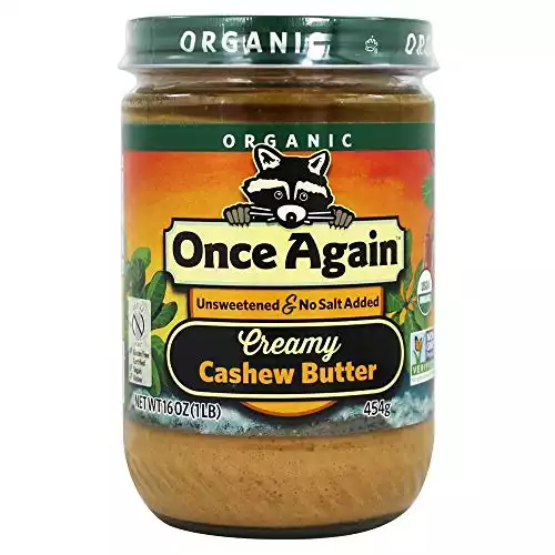 Once Again Organic Creamy Cashew Butter