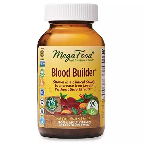 MegaFood Blood Builder Iron Supplement