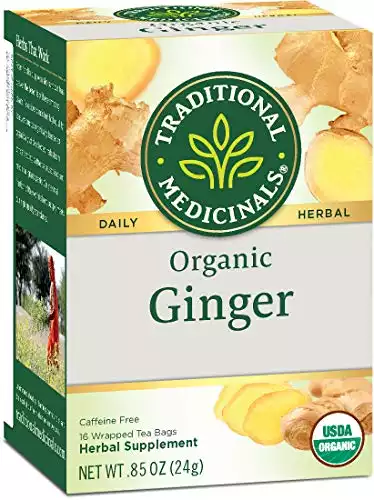 Traditional Medicinals Organic Ginger Herbal Tea | Amazon