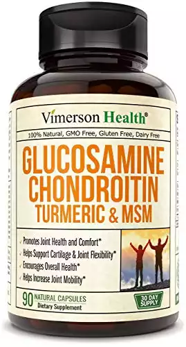 Glucosamine with Chondroitin Turmeric MSM Boswellia