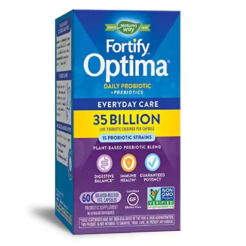 Nature’s Way Fortify Optima Daily Probiotic | Amazon