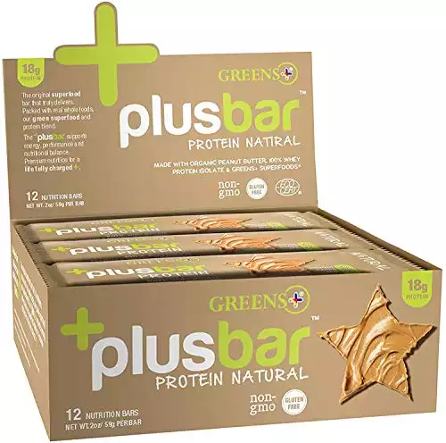 Greens+ Plusbar | Natural Protein Bars