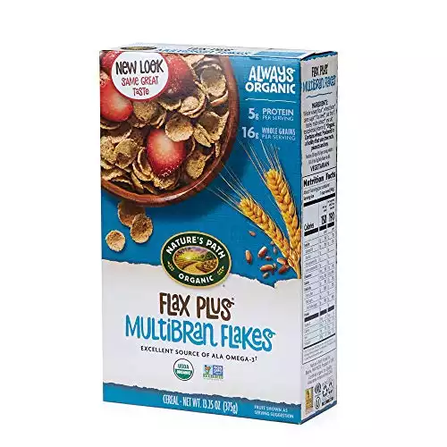 Nature's Path Flax Plus Multibran Flakes Cereal | Amazon