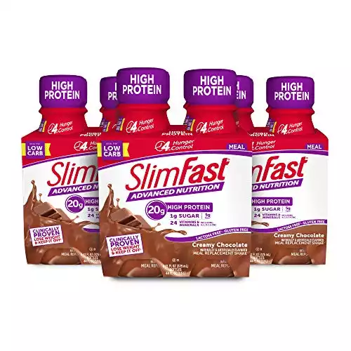 SlimFast Advanced Nutrition Creamy Chocolate Shake | Amazon