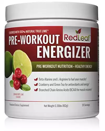 Red Leaf Pre-Workout Energizer Powder