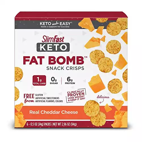 SlimFast Keto Fat Bomb Snacks | Amazon