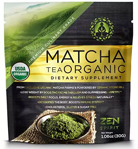 Matcha Organic Tea Dietary Supplement