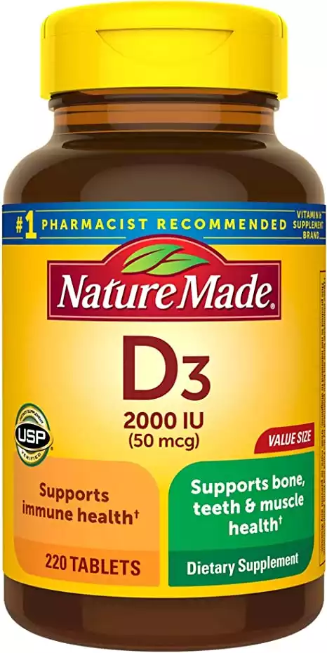 Mature Made Vitamin D3 Supplement