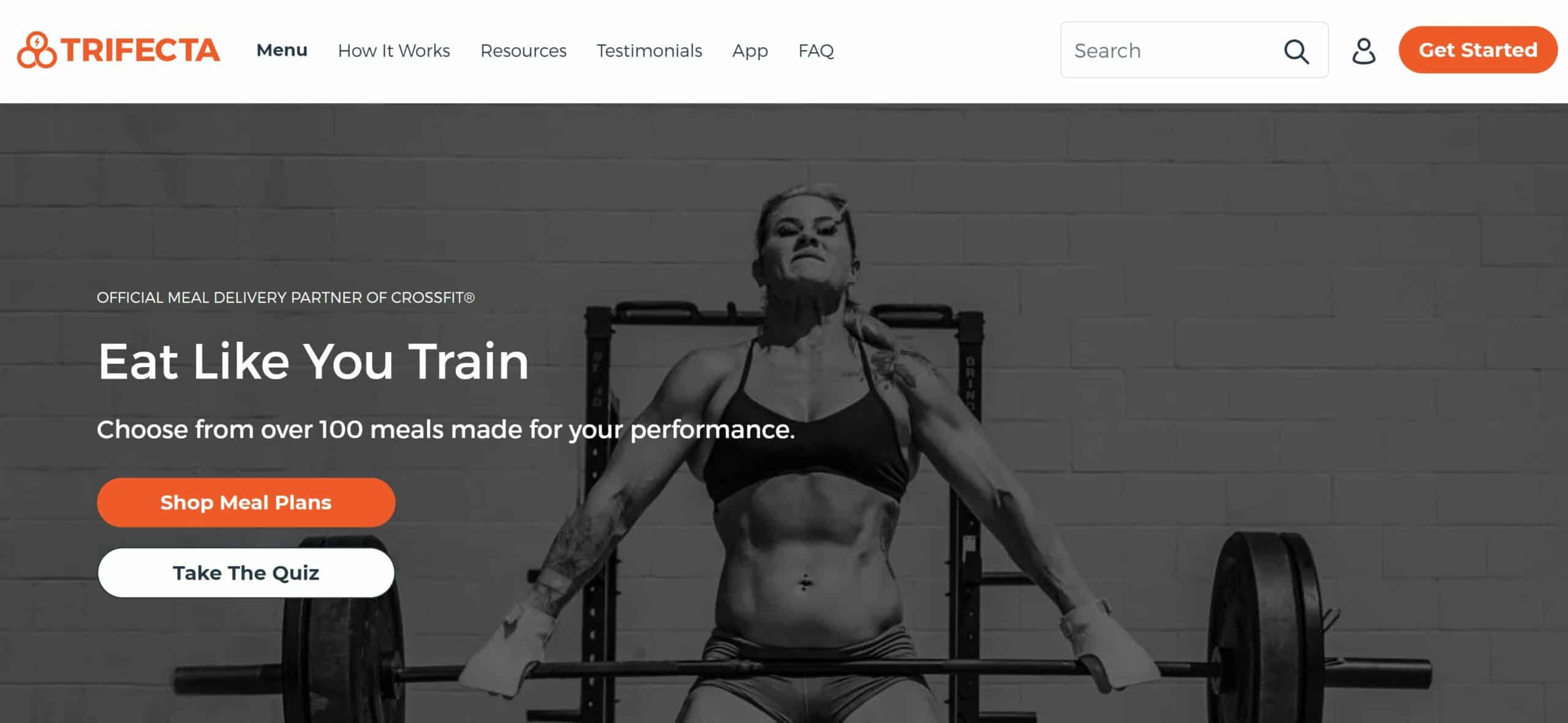 Trifecta Nutrition website