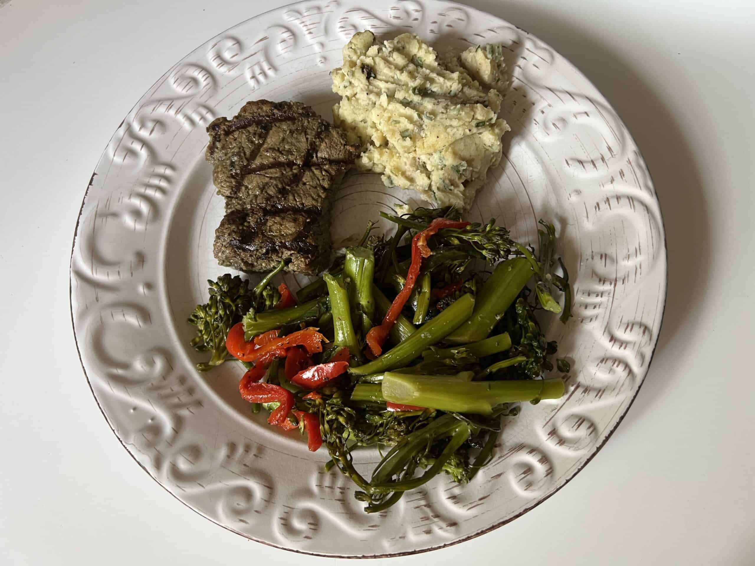 Factor meals Peppercorn-Spiced Filet Mignon review