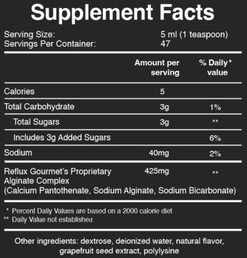 supplement facts