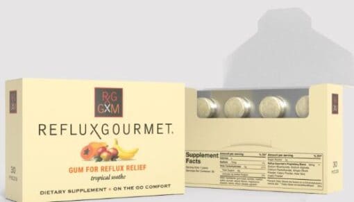 reflux gourmet gum for reflux relief