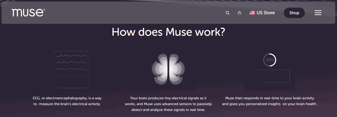 Muse S Athena, at the end of the day, plays sound