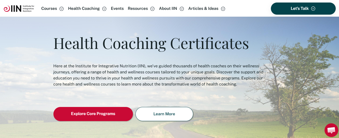 INN (Institute of Integrative Nutrition)