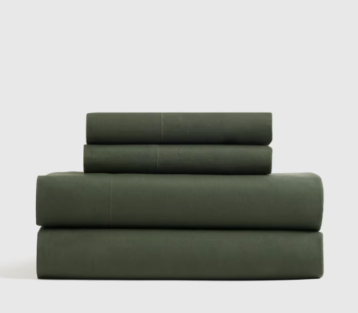 Organic Crisp Percale Sheet Set