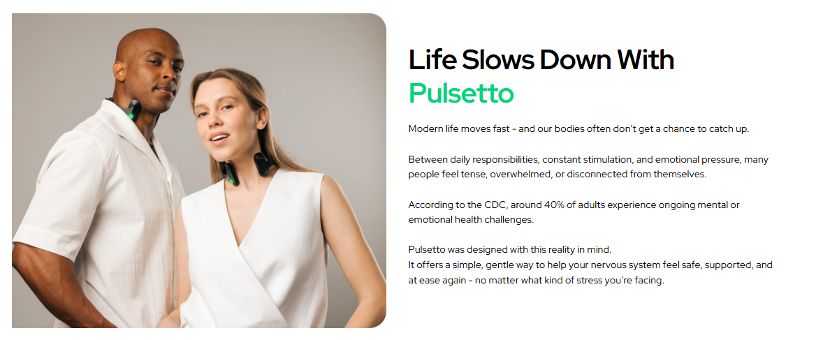 Pulsetto: Best For Lower Upfront Cost and Short App-Guided Sessions